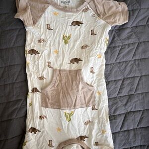 Kyte BABY Western Snap Romper